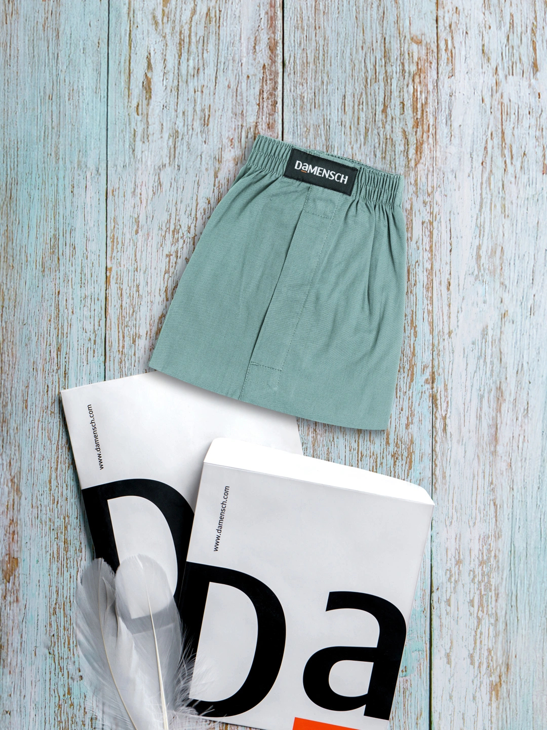 BREEEZE Ultra-light Boxer Shorts Relaxed Green