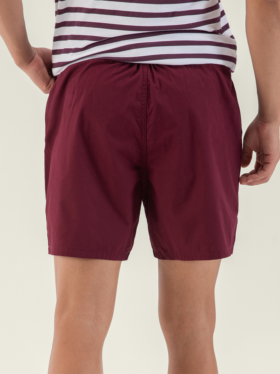 BREEEZE Ultra-light Boxer Shorts Vintage Wine