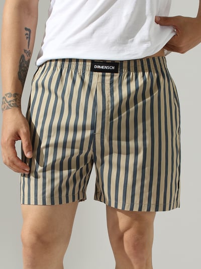BREEEZE Ultra-light Boxer Shorts Banded Beige