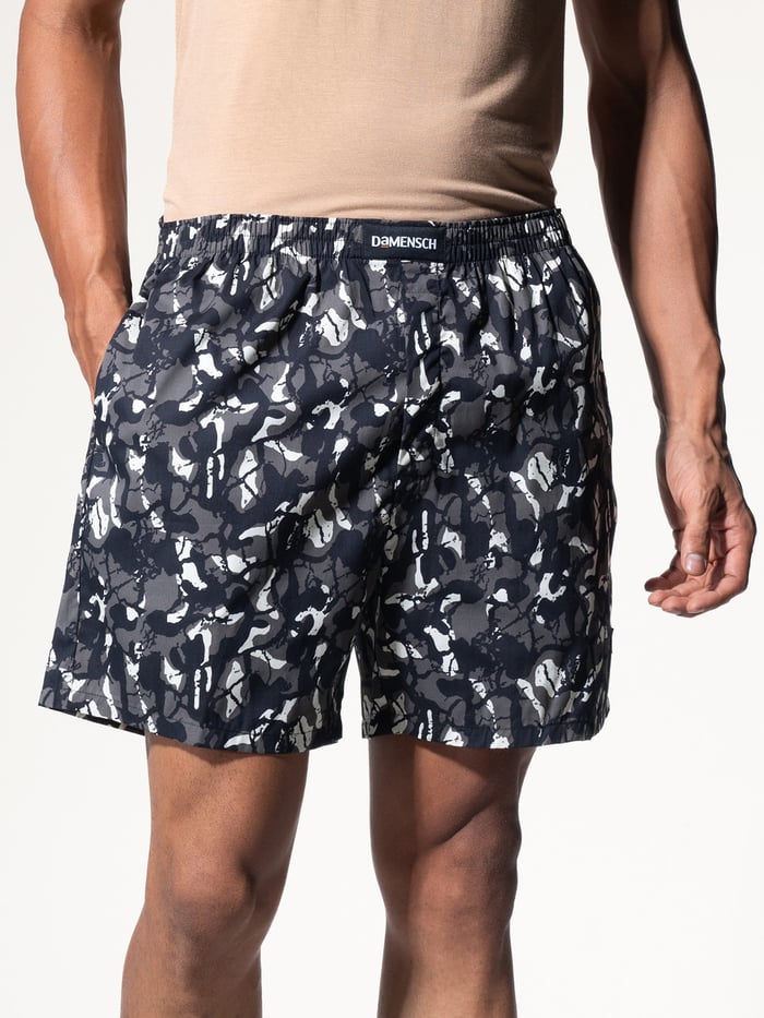 BREEEZE Ultra-light Boxer Shorts Camo Grey