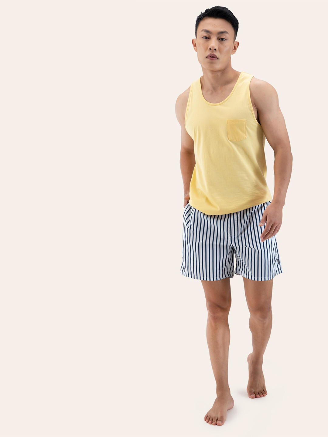 BREEEZE Ultra-light Boxer Shorts Costa White