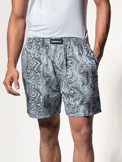 BREEEZE Ultra-light Boxer Shorts Marble Grey
