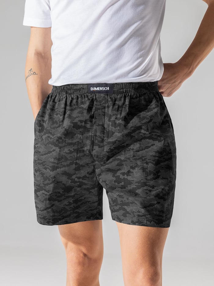 BREEEZE Ultra-light Boxer Shorts Safari Black