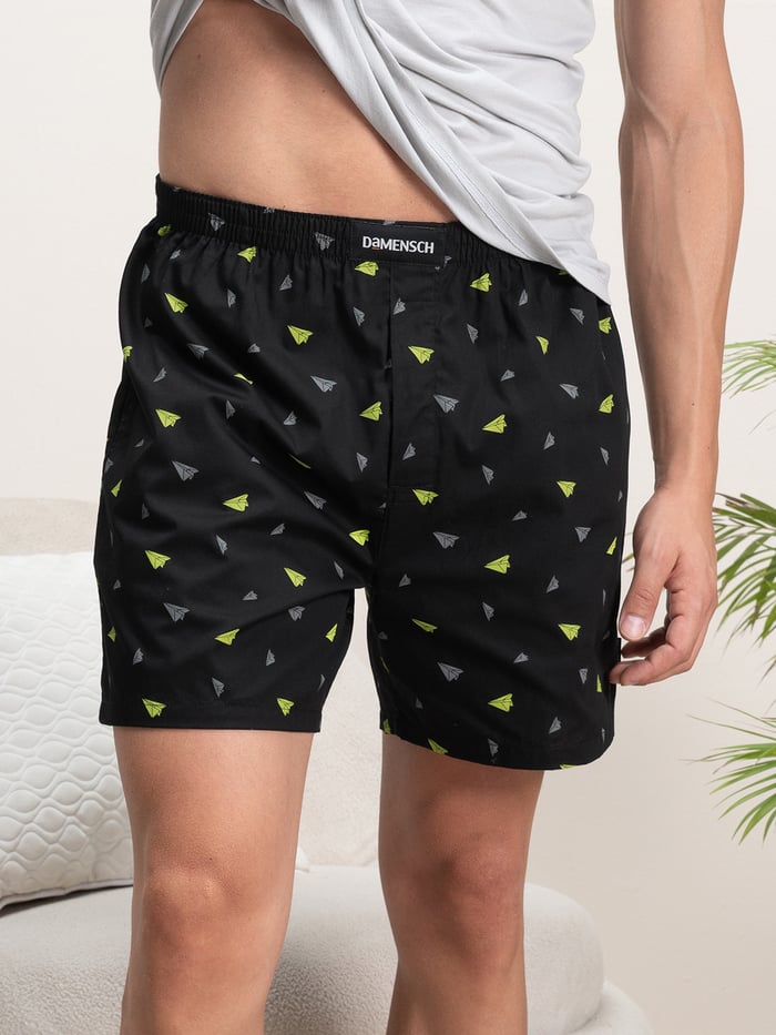 BREEEZE Ultra-light Boxer Shorts Sydney Black
