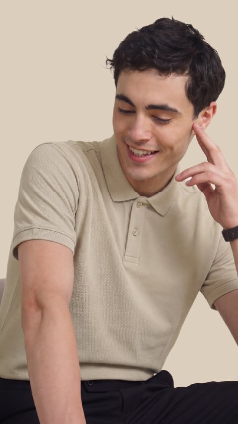 2 Button Solid Elemental Polo