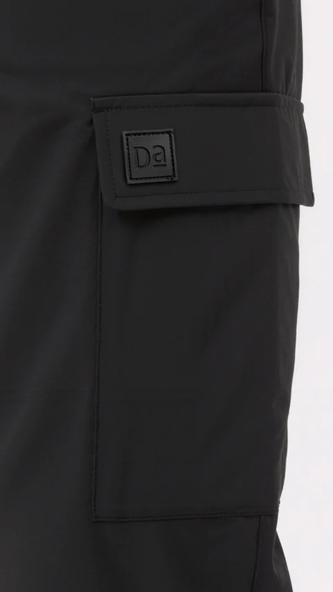 Araam Cargo Joggers Midnight Black