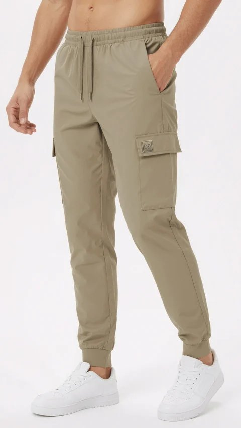 Araam Cargo Joggers Rustic Beige