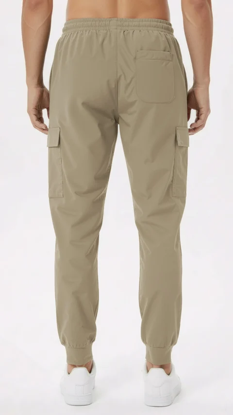 Araam Cargo Joggers Rustic Beige