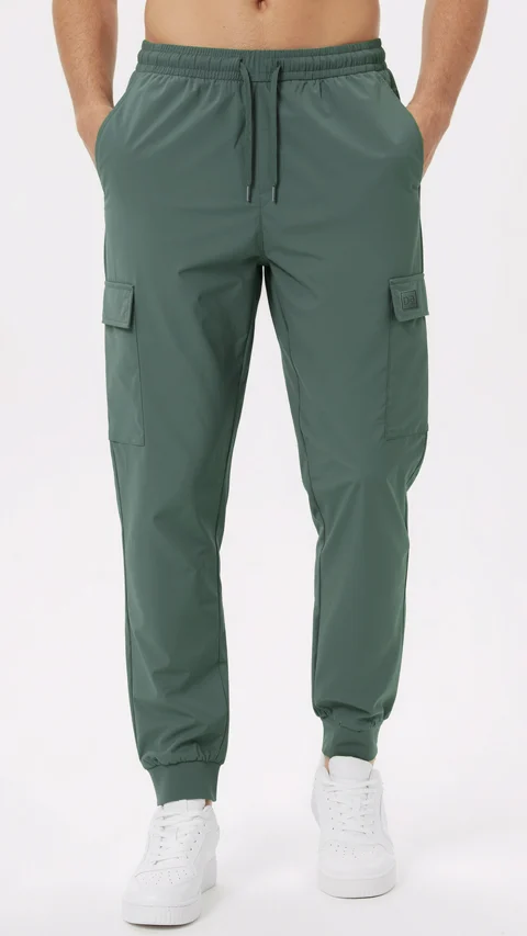 Araam Cargo Joggers Sage Green