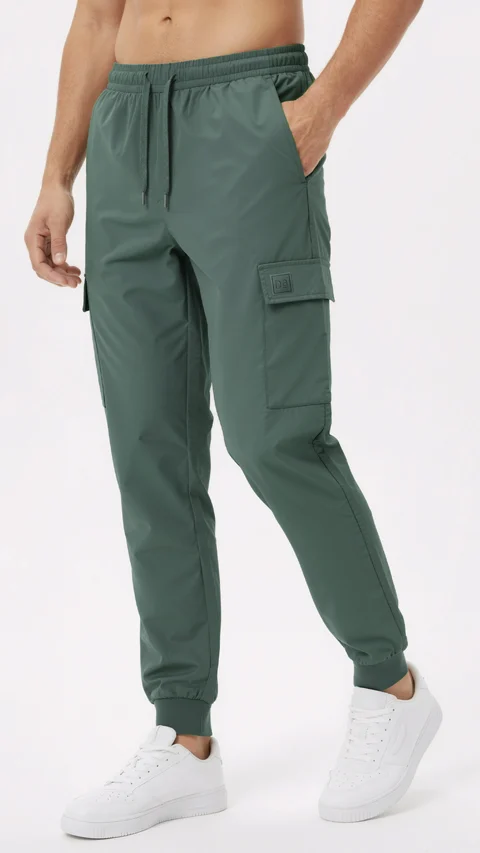 Araam Cargo Joggers Sage Green