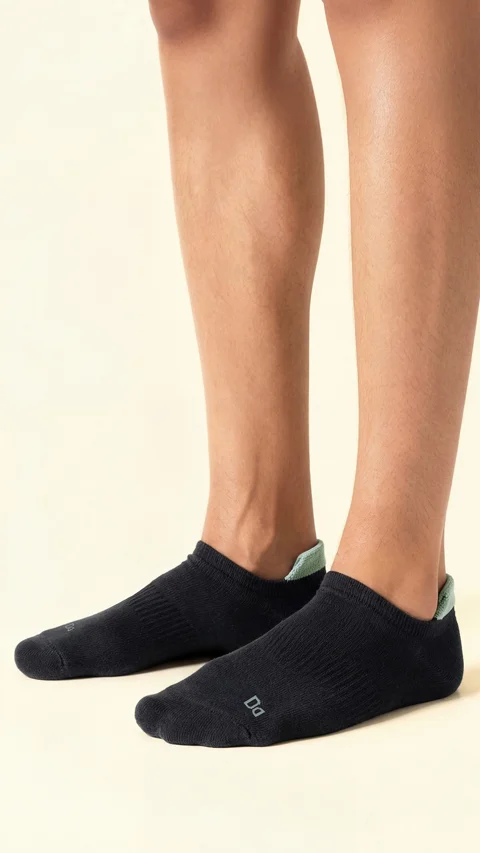 Bamboo Socks Below Ankle Path Black, Snake Black, Sail Black