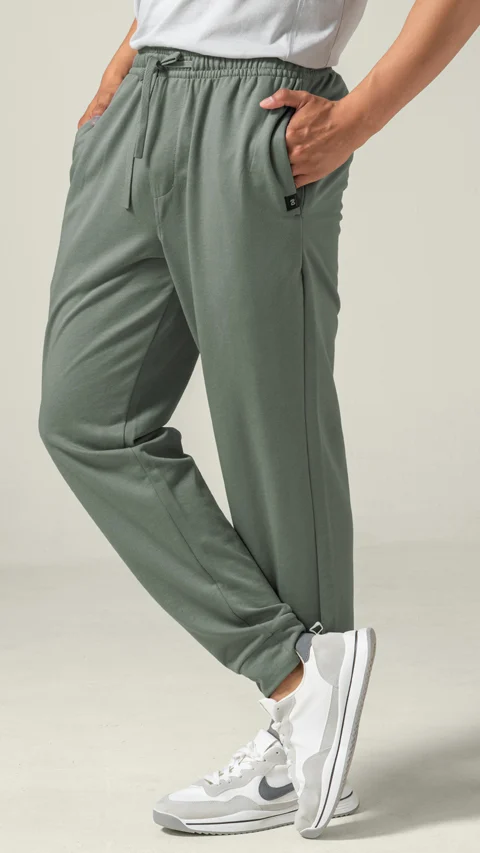 Lounge Jogger- Quiet Green