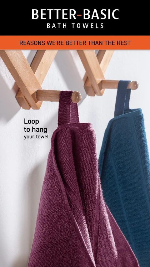 Better-Basic Bath Towel Evening Green