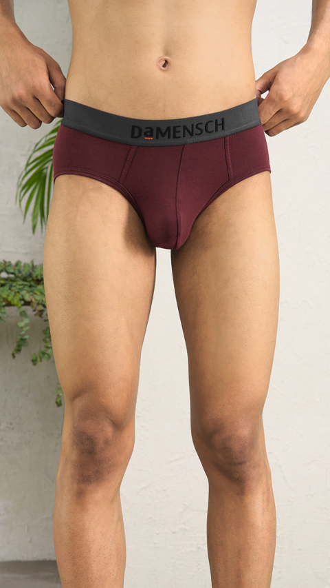 Deo-Soft Supima Pop Bold Brief