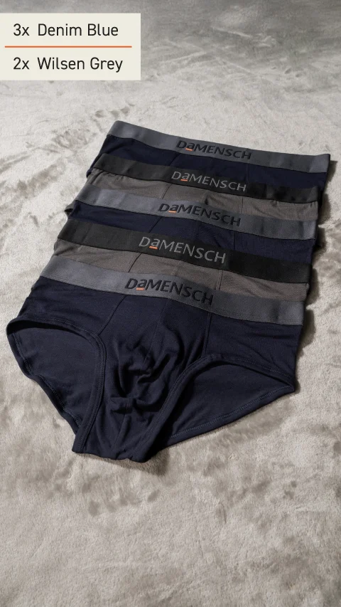 The Weekday Deo-Soft Briefs Box-I (Pack Of 5)