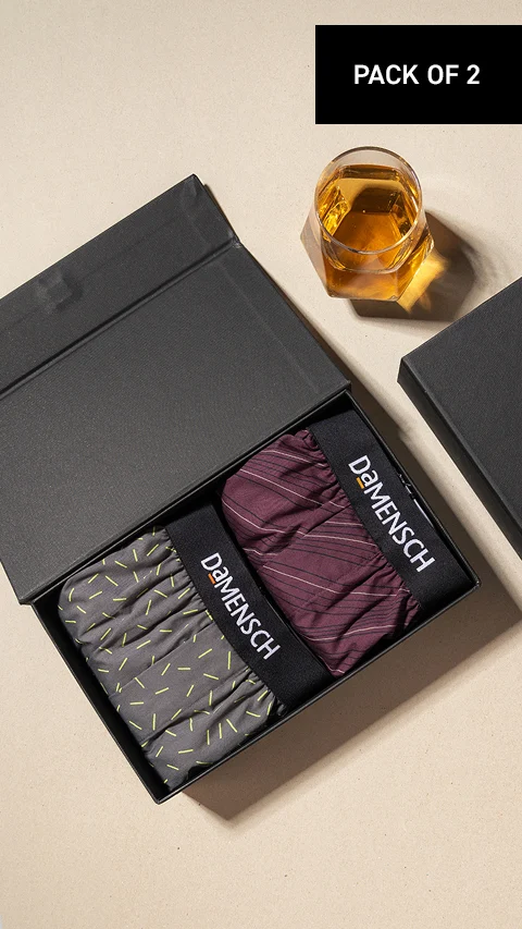 The Weekend Inner Shorts Box-J (Pack of 2)