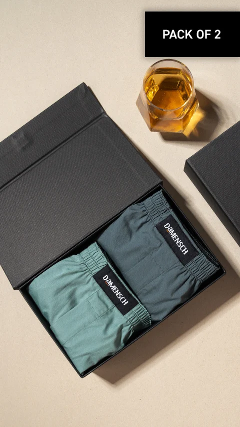 The Weekend Boxer Shorts Box-K (Pack of 2)