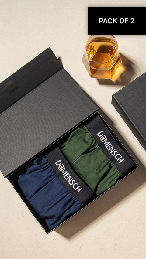 The Weekend Inner Boxers Box-I (Pack of 2)