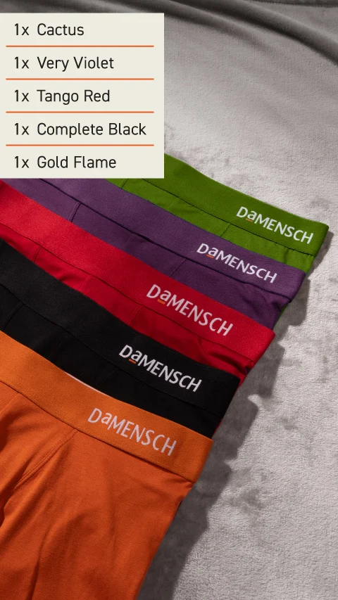 The Weekday Deo-Soft Trunks Box-G (Pack Of 5)