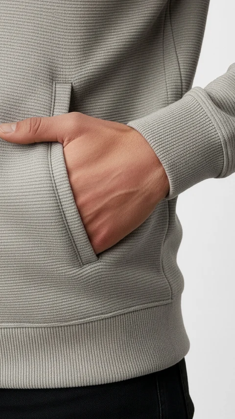 ReNEWd Ottoman Bomber Jacket Cookie Beige