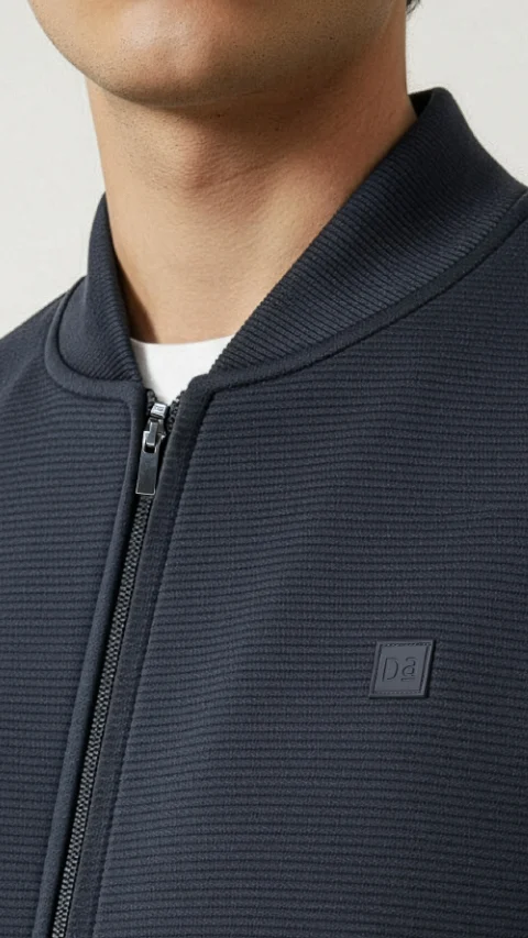 ReNEWd Ottoman Bomber Jacket Nomad Navy