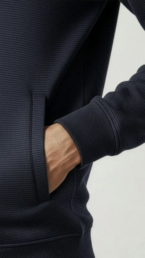 ReNEWd Ottoman Bomber Jacket Nomad Navy