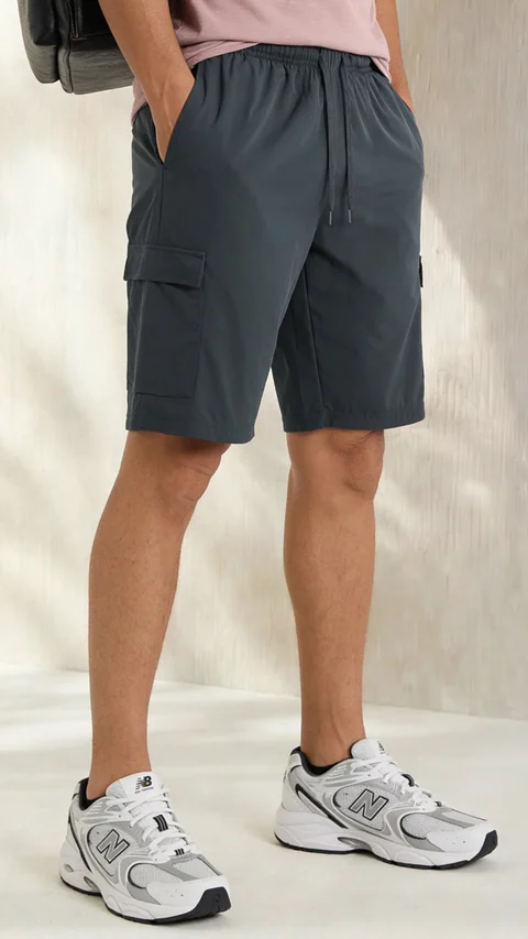 Araam Cargo Shorts Dusk Blue