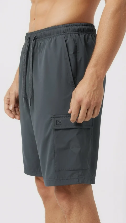 Araam Cargo Shorts Dusk Blue