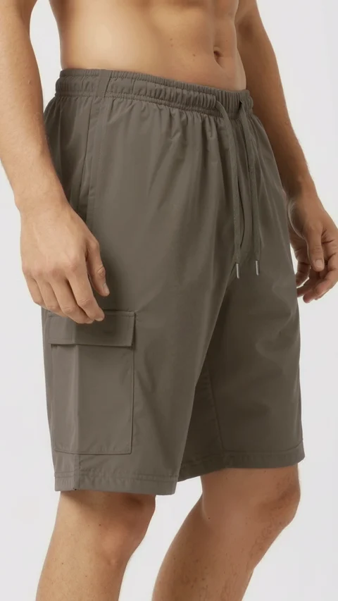 Araam Cargo Shorts Indie Brown
