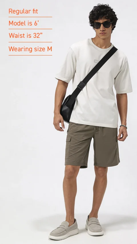 Araam Cargo Shorts Indie Brown