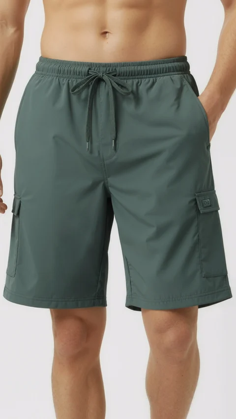 Araam Cargo Shorts Sage Green
