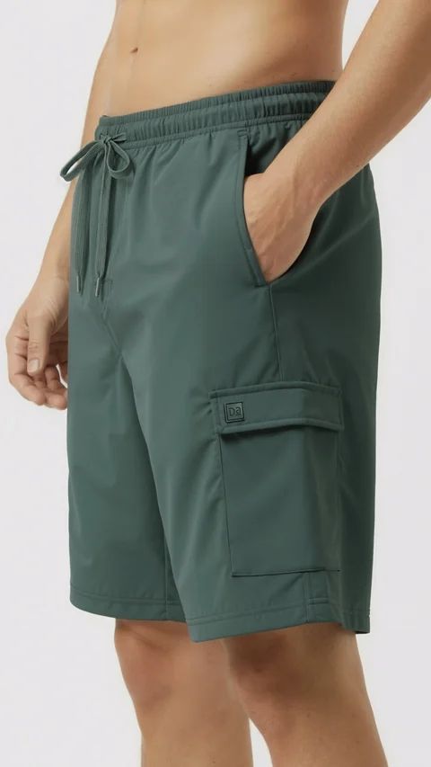 Araam Cargo Shorts Sage Green