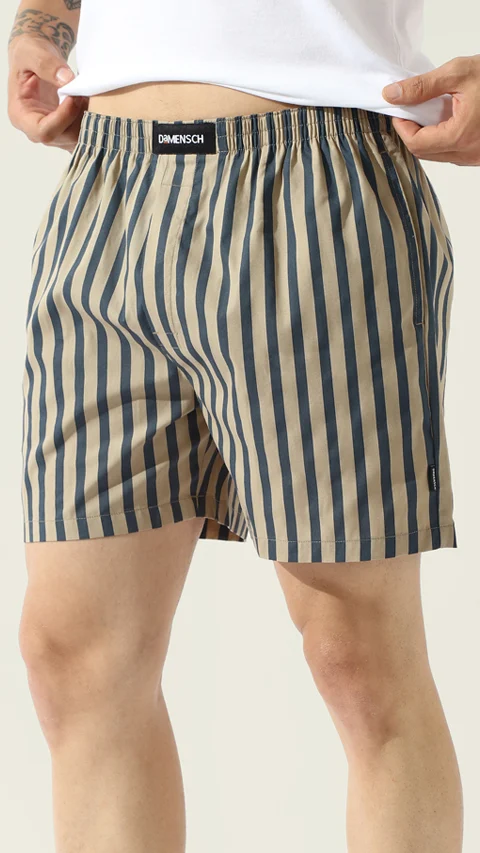 BREEEZE Ultra-light Boxer Shorts Banded Beige