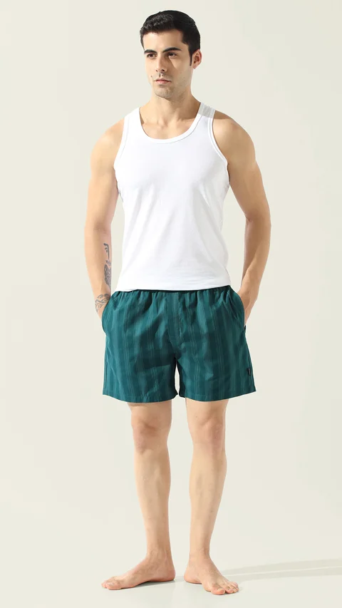 BREEEZE Ultra-light Boxer Shorts Stream Teal