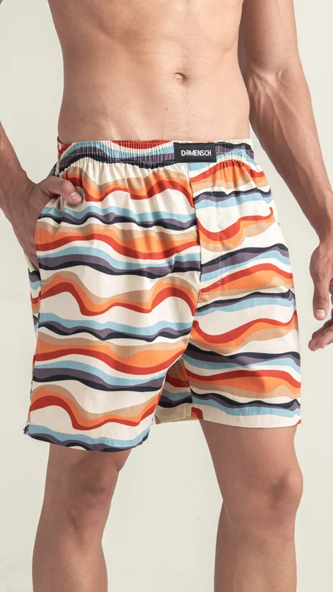 BREEEZE Ultra-light Boxer Shorts Sunset Beige