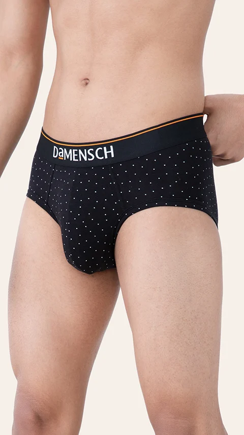 The Long Weekender Deo-Cotton Briefs Box-C (Pack of 3)