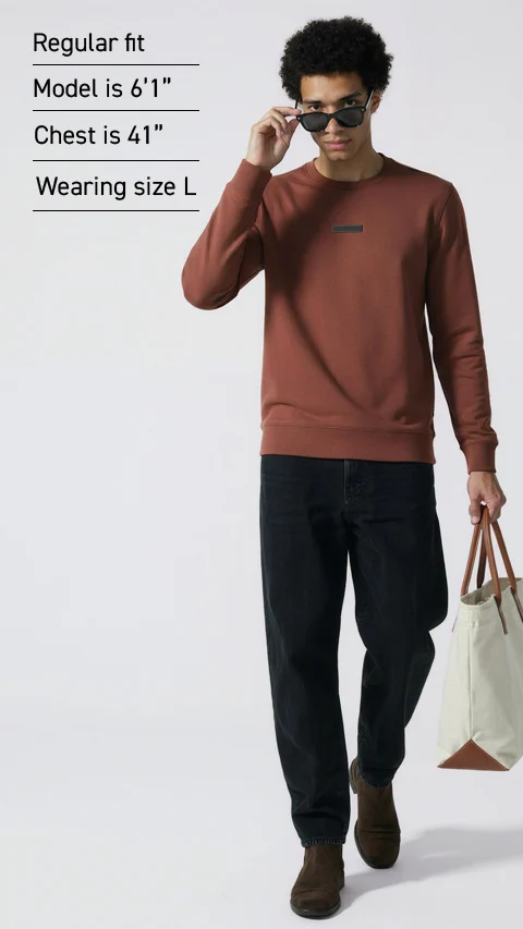 ReNEWd Classic Sweatshirts Autumn Red