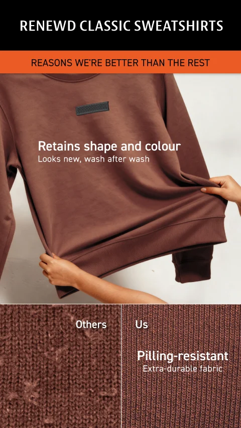 ReNEWd Classic Sweatshirts Marine Teal