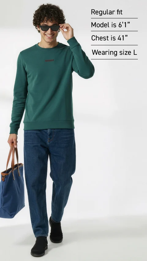 ReNEWd Classic Sweatshirts Marine Teal