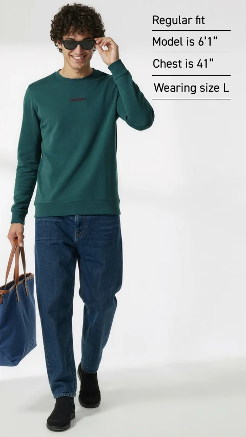 ReNEWd Classic Sweatshirts Marine Teal