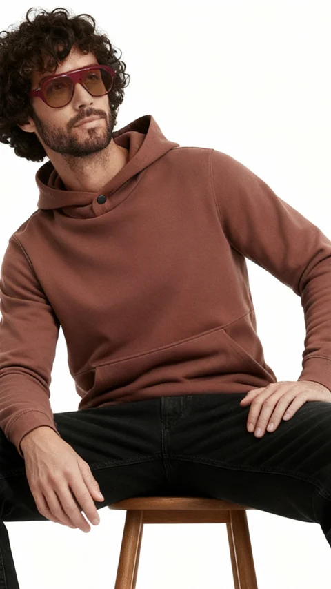 ReNEWd Closed Hoodie Autumn Red