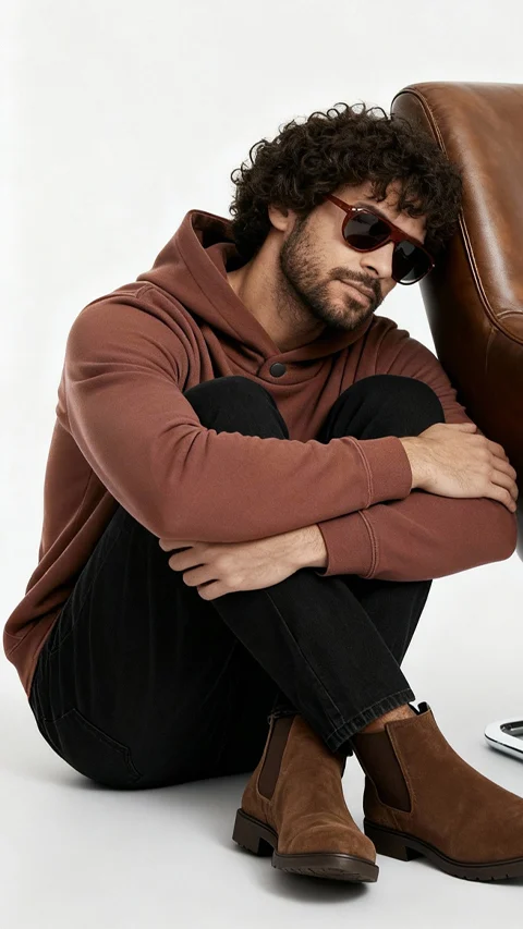 ReNEWd Closed Hoodie Autumn Red