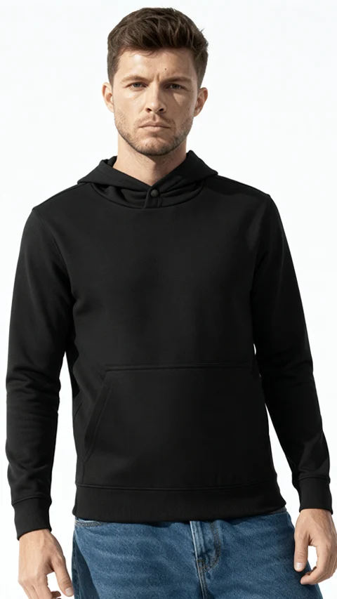 ReNEWd Closed Hoodie Eclipse Black