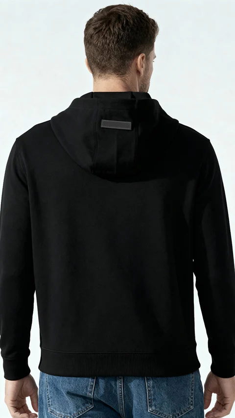 ReNEWd Closed Hoodie Eclipse Black