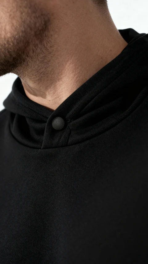 ReNEWd Closed Hoodie Eclipse Black
