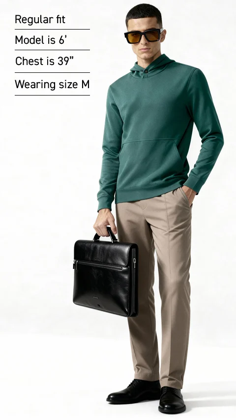 ReNEWd Closed Hoodie Marine Teal