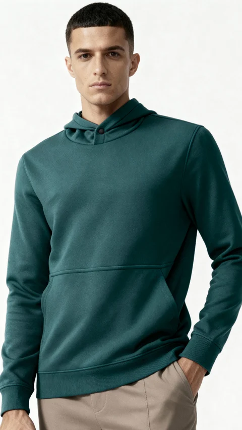 ReNEWd Closed Hoodie Marine Teal