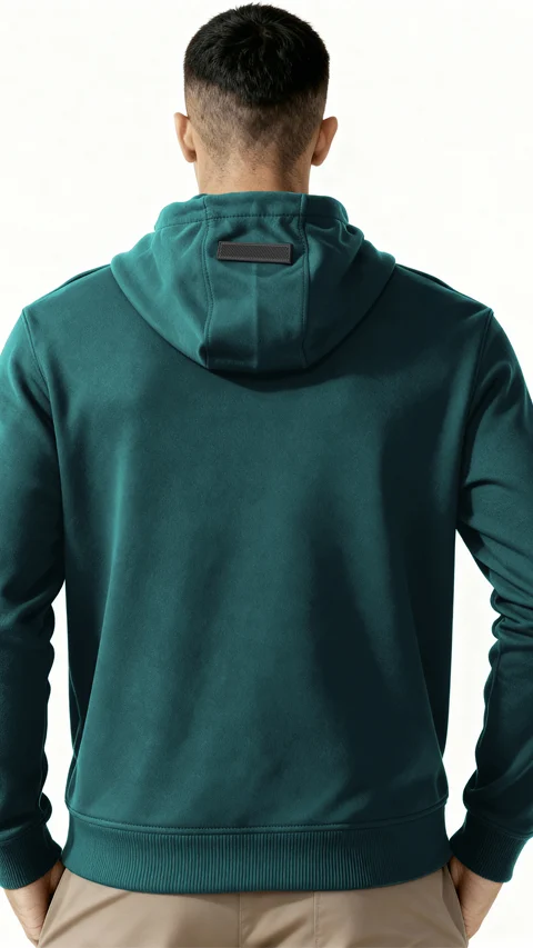 ReNEWd Closed Hoodie Marine Teal