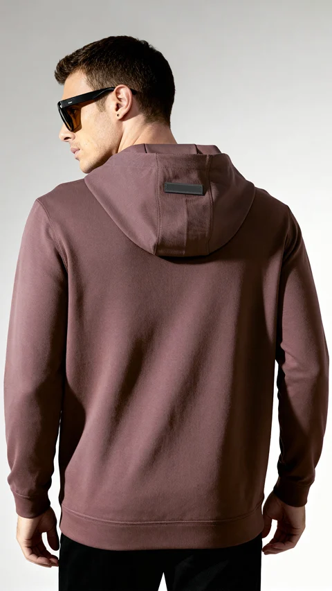 ReNEWd Closed Hoodie Stone Brown