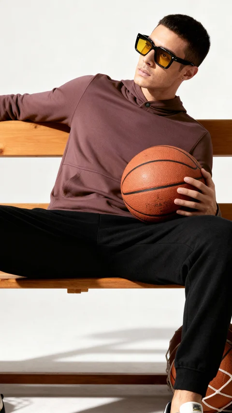 ReNEWd Closed Hoodie Stone Brown